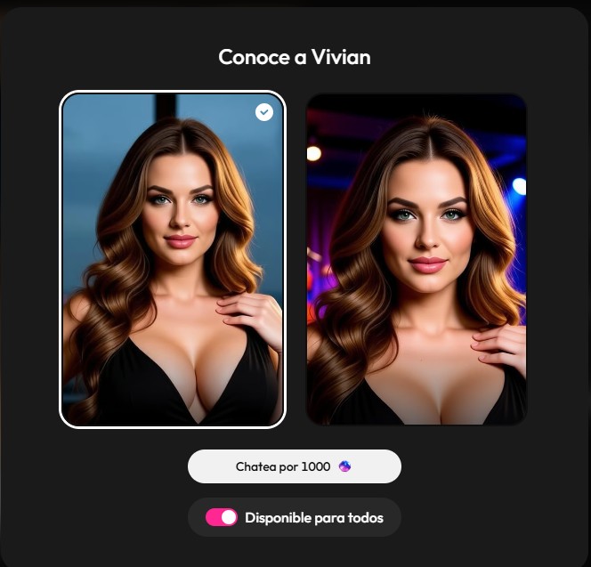Joi AI: popup de confirmación para convertir una foto en personaje chateable