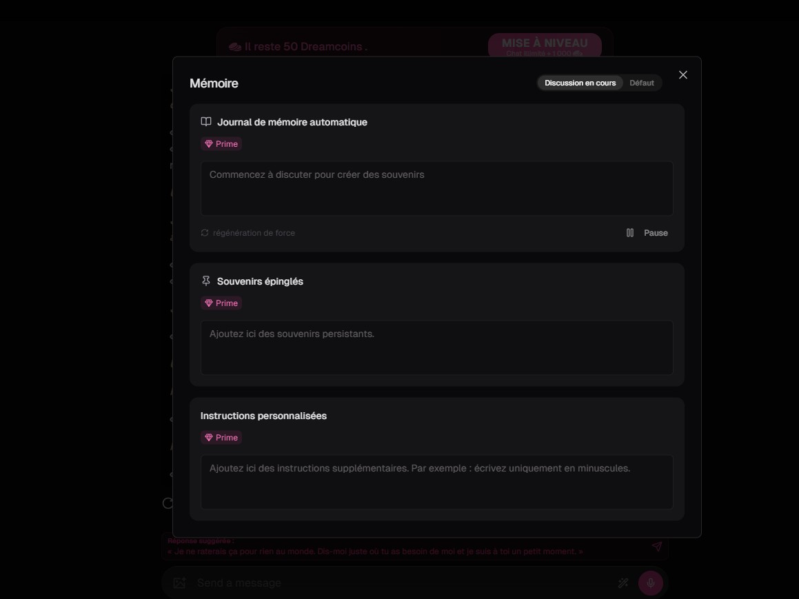 Reseña OurDream AI — sistema de memoria