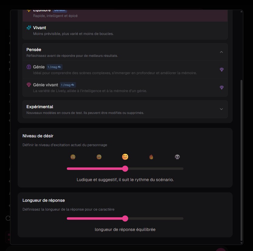 Reseña OurDream AI — opciones de ajuste finas